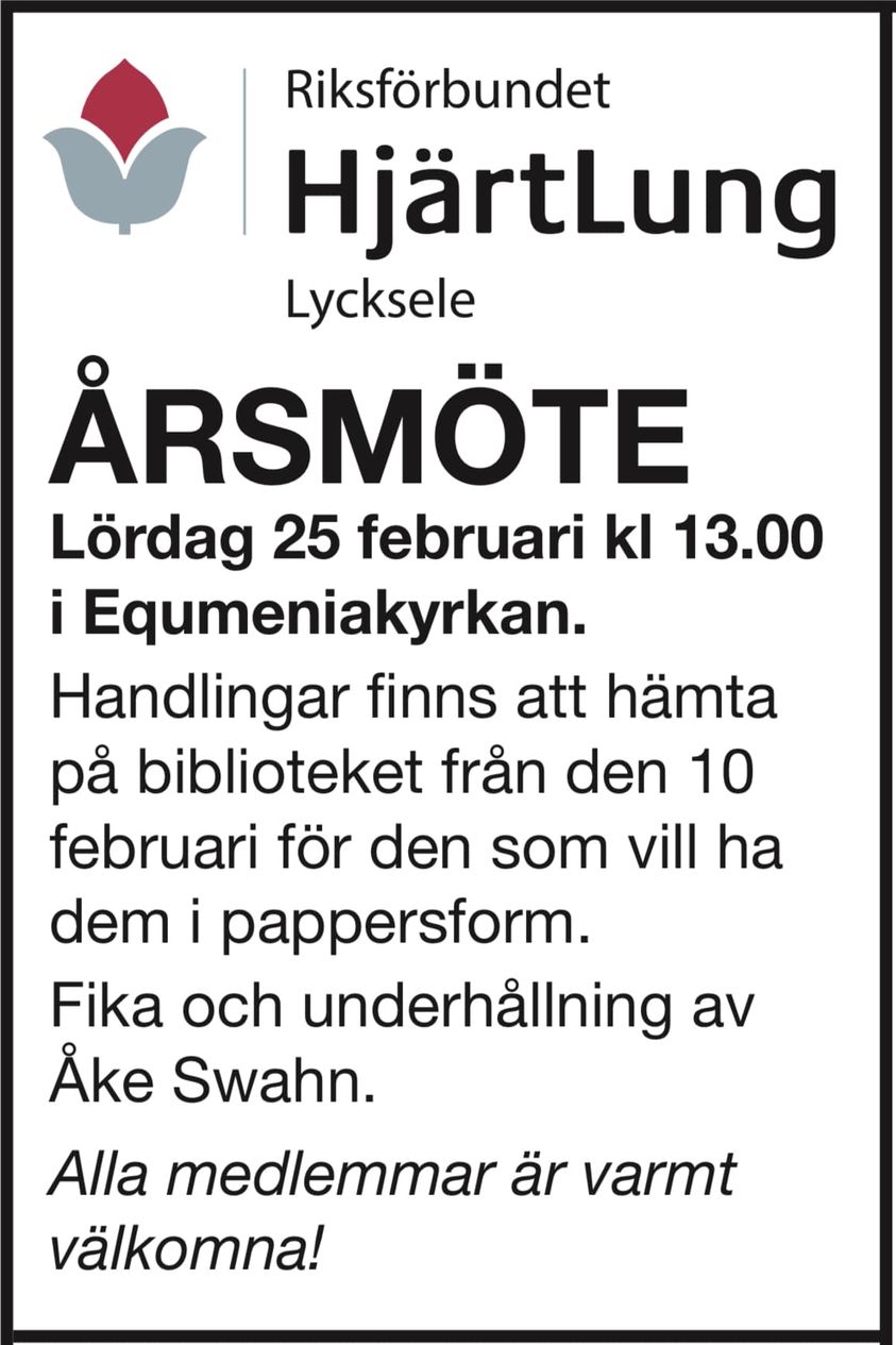 Årsmöte 2023