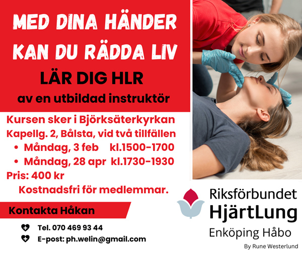 HLR inbjudan Håbo